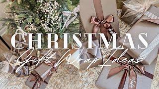 Christmas Gift Wrap Ideas 2023 | Aesthetic & Minimal by Jenna's Home 7,789 views 4 months ago 11 minutes, 6 seconds