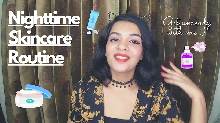 My Nighttime Skincare Routine | Oily Acne Prone Skin | Get Unready with Me!