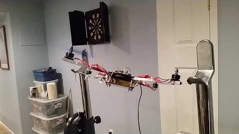 Quadcopter Single Axis Stabilization and Attitude Testing