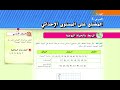 المضلع على المستوى الأحداثي     
