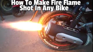 How To Make Fire Shot In Any Bike Tutorial