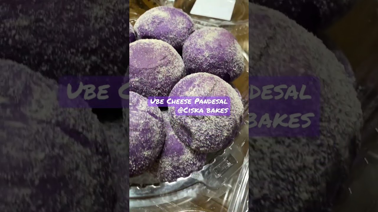 Ube Cheese Pandesal by Ciska Bakes |