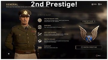 Entering 2nd Prestige On COD WW2! - My Stats, Classes, & Supply Drop Opening! - (Call of Duty WW2)