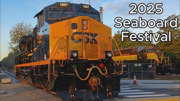 Railfanning The 43rd Annual Seaboard Festival | Hamlet, NC [4K]