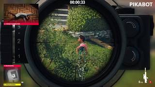 HITMAN 2 Sapienza Speed Run Guide (Sniper Assassin/Suit Only )