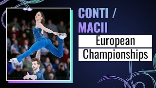 Conti Macii Ita Pairs Free Skating Tallinn 2025