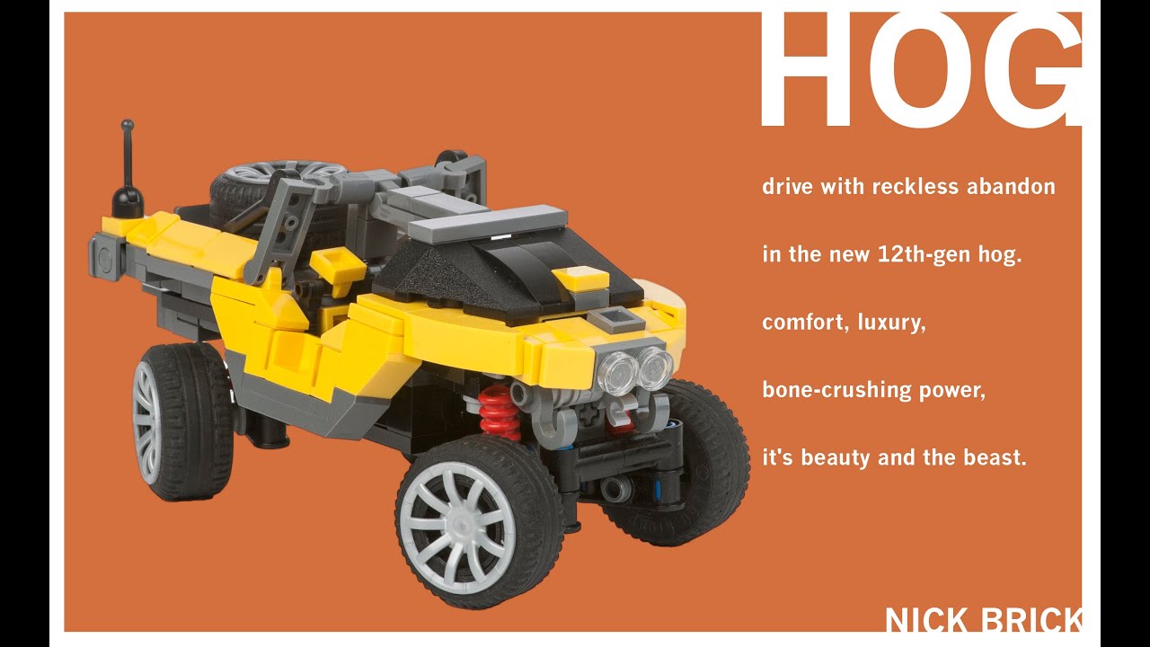 LEGO Halo 2 Anniversary 🔹 LEGO Civilian Warthog