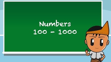 Learn Indonesian online - Numbers 100-1000 - lesson 11