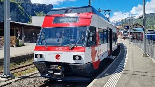 Zb Gtw Abfahrt In Meiringen