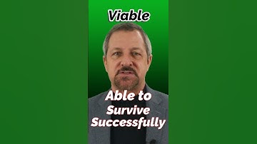 Viable 👉 How to Learn and Start Using This Word Today