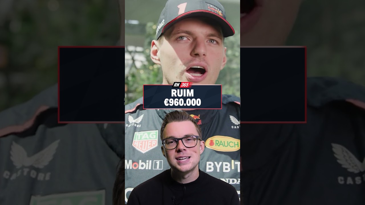Dit krankzinnige bedrag moet Max Verstappen betalen voor zijn superlicentie! 