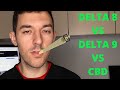 Delta 8 vs delta 9 thc vs cbd deep dive