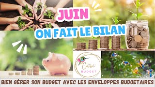 ENVELOPPES BUDGET: On fait le budget de Juin