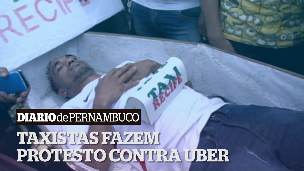 Taxistas fazem protesto contra Uber pernambuco map