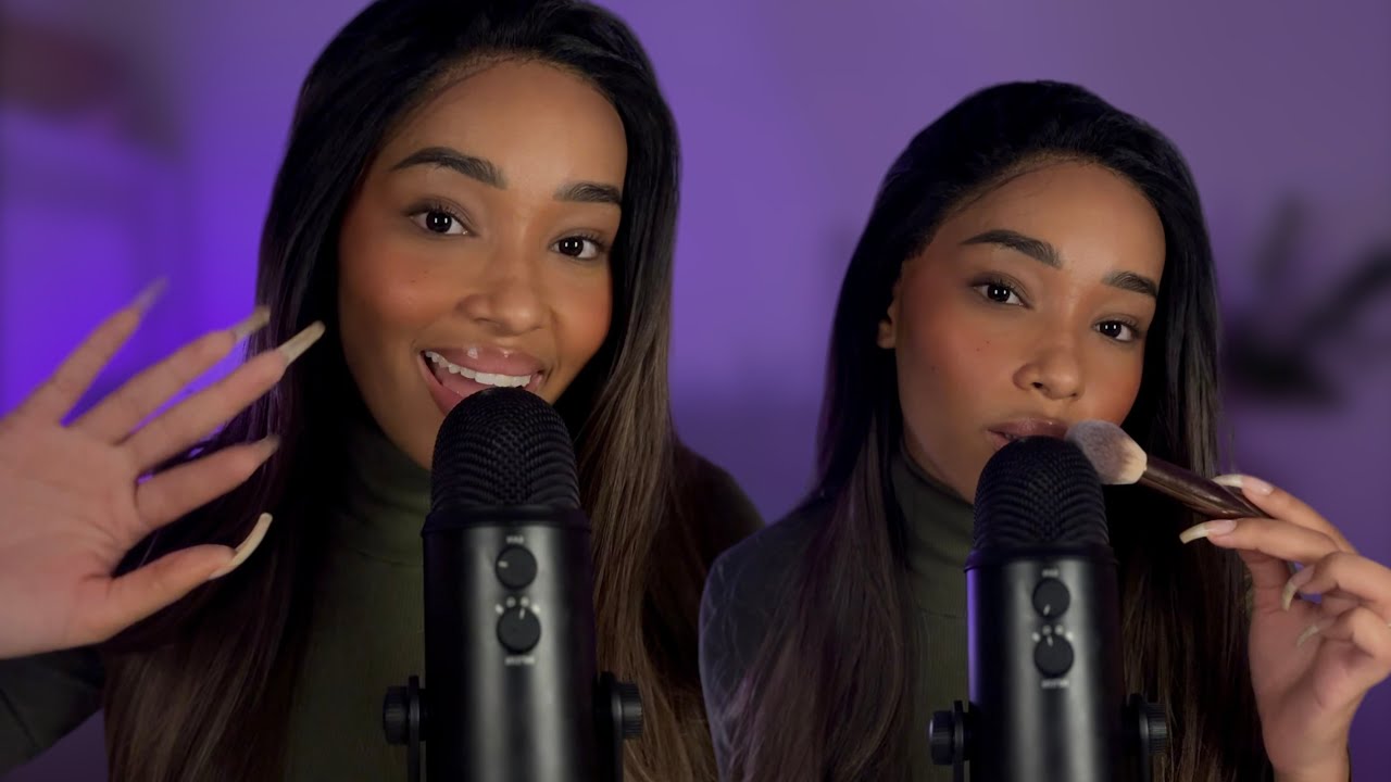 ASMR INAUDÍVEL | Fingindo ser gringa 💅🏽✨💤