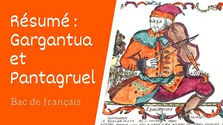 Résumé de Gargantua et Pantagruel de Rabelais