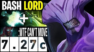 Super Bash Lord.. Imba 25% Back Track Faceless Void Max Attack Speed 7.27C Dota 2