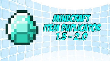 Minecraft Duplication Glitch 1.5.1 and 1.5.2 Tutorial