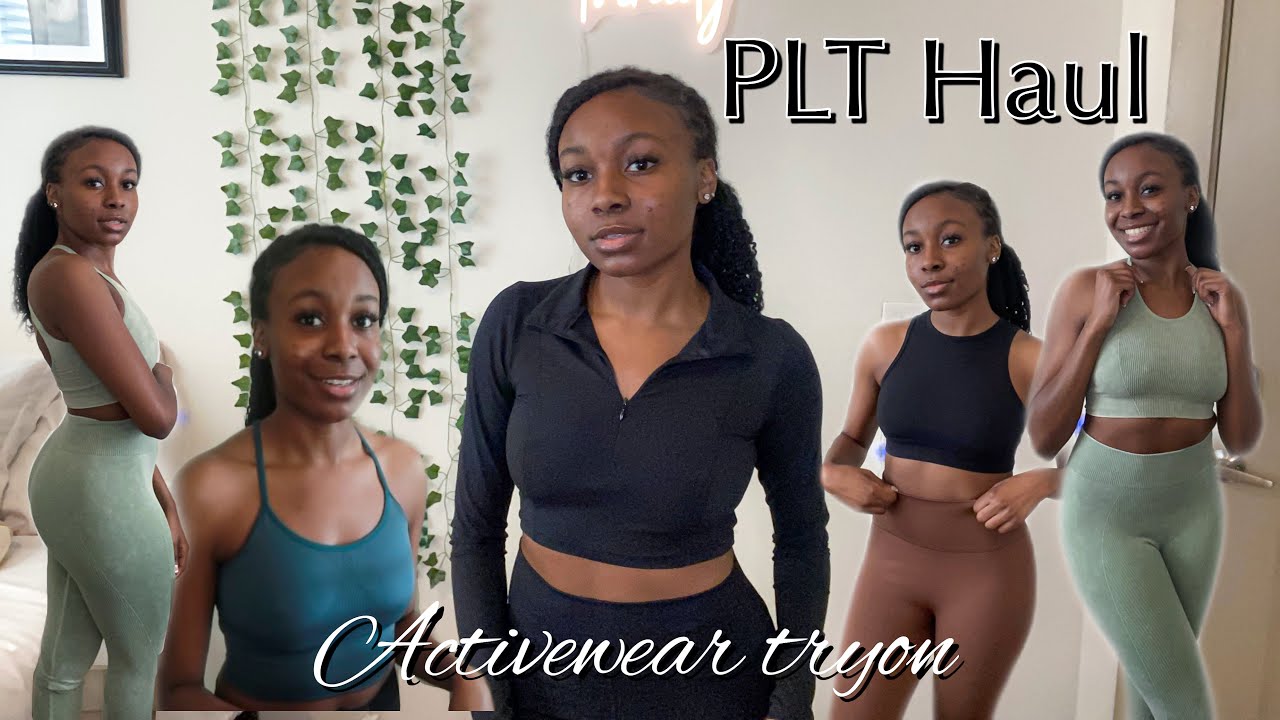 Pretty little thing ACTIVEWEAR  PLT SPORT try on haul & REVIEW