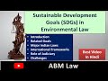 Sustainable Development Goals SDGs in Environmental Law in Hindi | ABMLaw