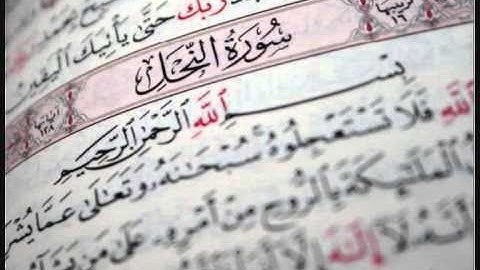 سورة النحل - فارس عباد - Quran - Surah An-nahel - Sheikh Fares Abbad