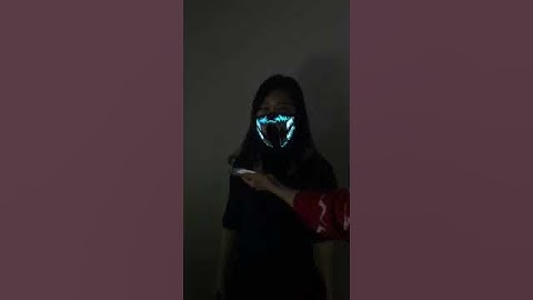 sound activated el mask