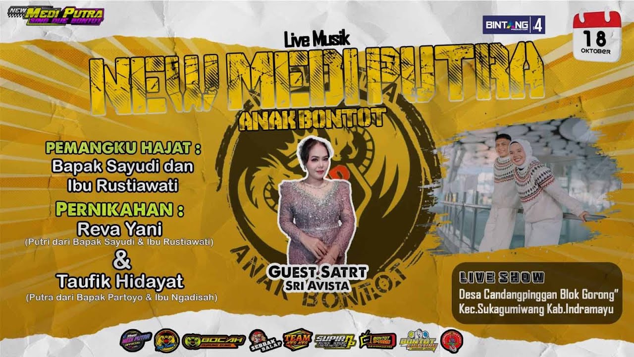 🔴 LIVE #SIANG  NEW MEDI PUTRA | BPK SAYUDI- IBU RUSTIAWATI  TGL 18 OKTOBER 2025 | CANDANGPINGGAN