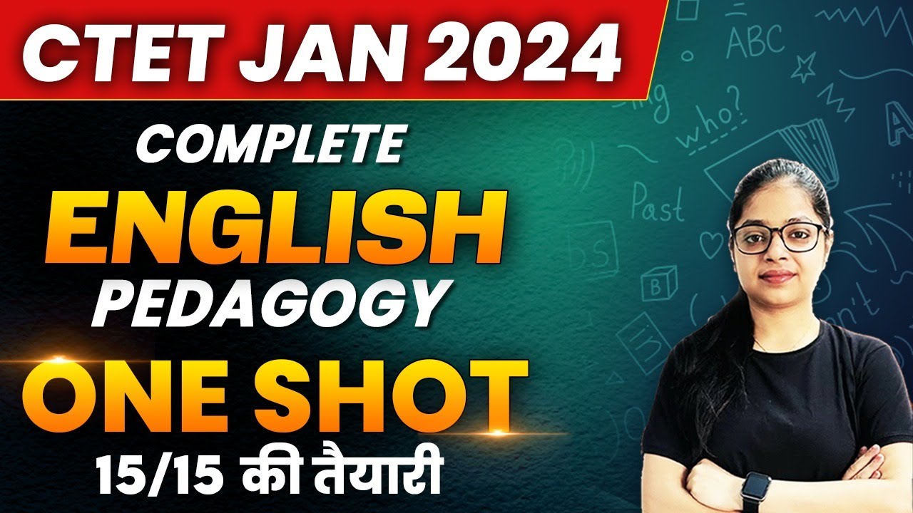 CTET English Pedagogy In One Shot Marathon | Complete English Pedagogy ...