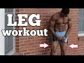 10 Min. Home Bodyweight Leg Workout - Follow Along