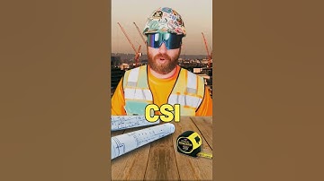 CSI - Construction Specifications Institute #construction #architect #engineer #shorts