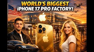 This Factory Builds Millions of iPhone 17 Pros 😳📱 |World’s Largest Factory (USA)  (full process)