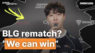 Kanavi on HLE’s Loss to BLG: “We Didn’t Play Like Ourselves” | MSI Interview screenshot 3