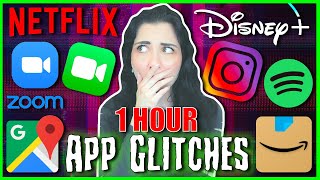 1 Hour Of Creepy GLITCHES On Your Most Used Apps screenshot 2