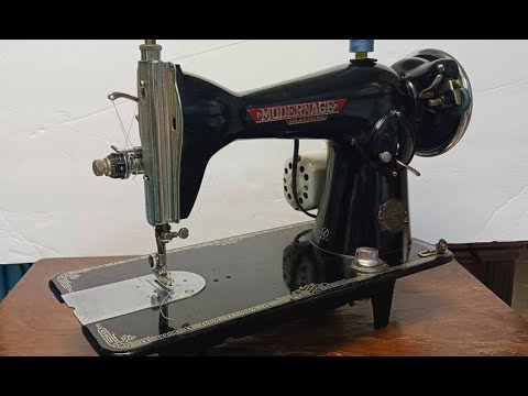Class 15-91 Sewing Machine How to Wind a Bobbin How to Thread Vintage MODERNAGE