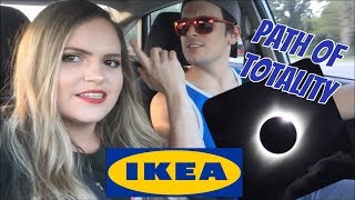 ECLIPSE AND IKEA ADVENTURE || TRAVEL VLOG