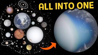 I Merged ALL Rocky Objects in the Solar System into ONE Planet | Universe Sandbox