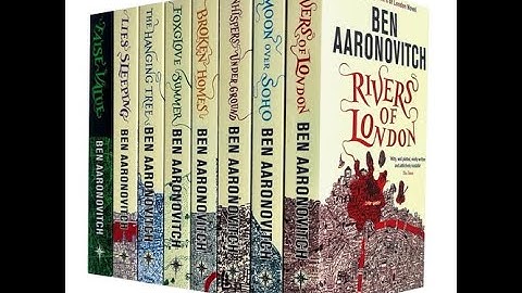Ben Aaronovitch A Rivers of London Novel Collection 8 Books Set