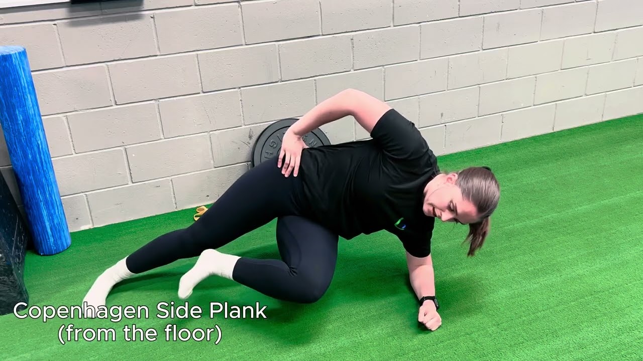 Copenhagen Side Plank From the Floor 