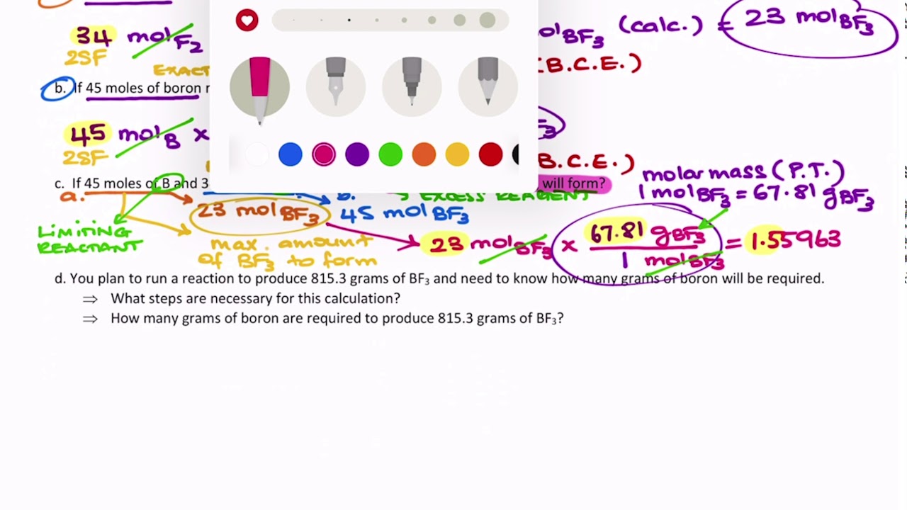 Chapter 7 Worksheet Part 2 - YouTube