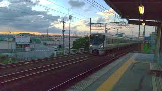JR西日本 琵琶湖線 普通電車 4K撮影
