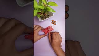 Making simple quilling paper earring #diy #shorts #handmade #accessories #earrings #quilling
