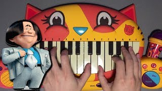 LET IT GROW BUT IT'S PLAYED ON A CAT PIANO