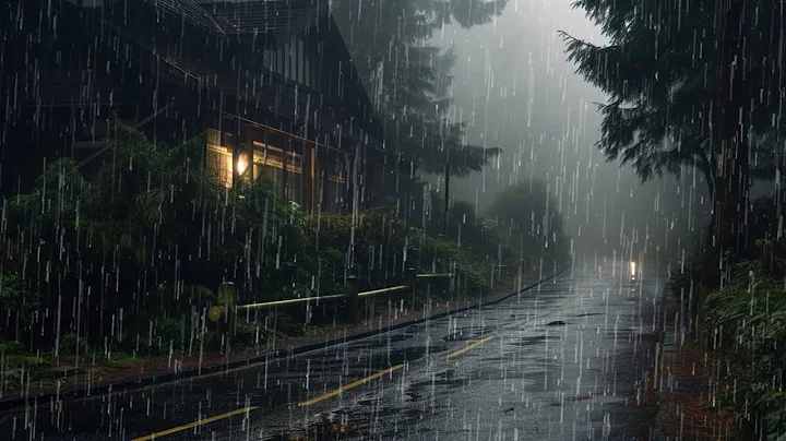 Day 2 - Rain Sounds For Sleeping - 99% Instantly Fall Asleep With Rain And Thunder Sound At Night