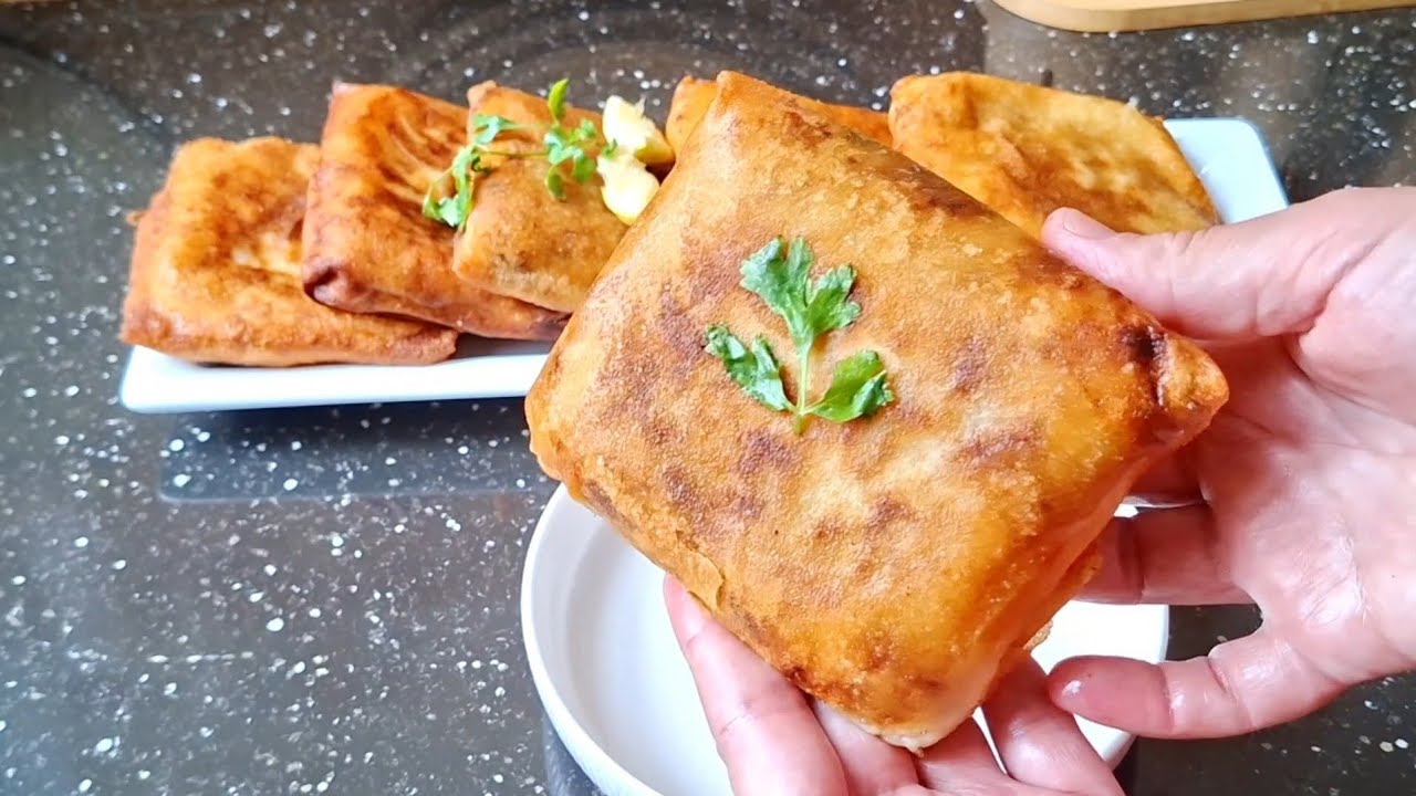 بوراك (بريك) عنابي محرحر مفرمج وبنييييين بالوصفة الأصلية مع سر القرمشة سجلي الوصفة لرمضان 2025  😋😋😋