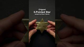 Origami 6-Pointed Star #shorts