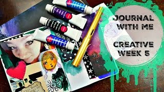 Famous Travelers Notebook: Journal with Me Bits: Creative Week #5 Net Worth