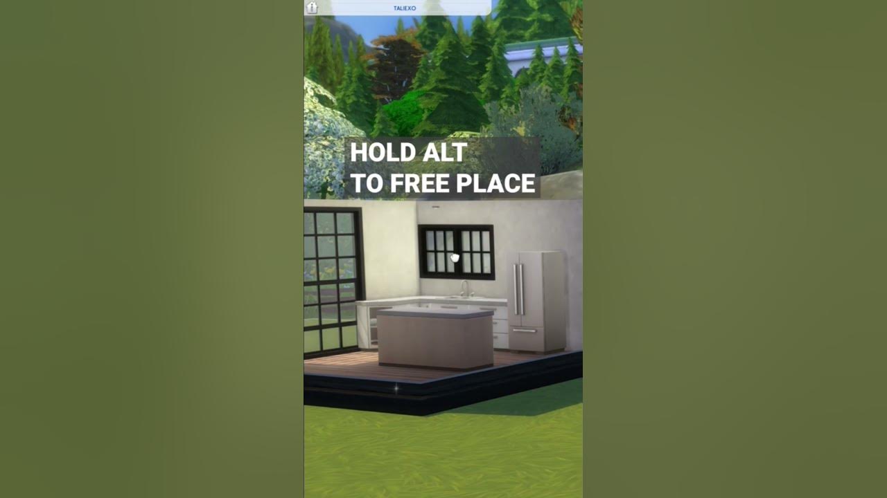 How to move objects in The Sims 4 exactly where you want them! shorts