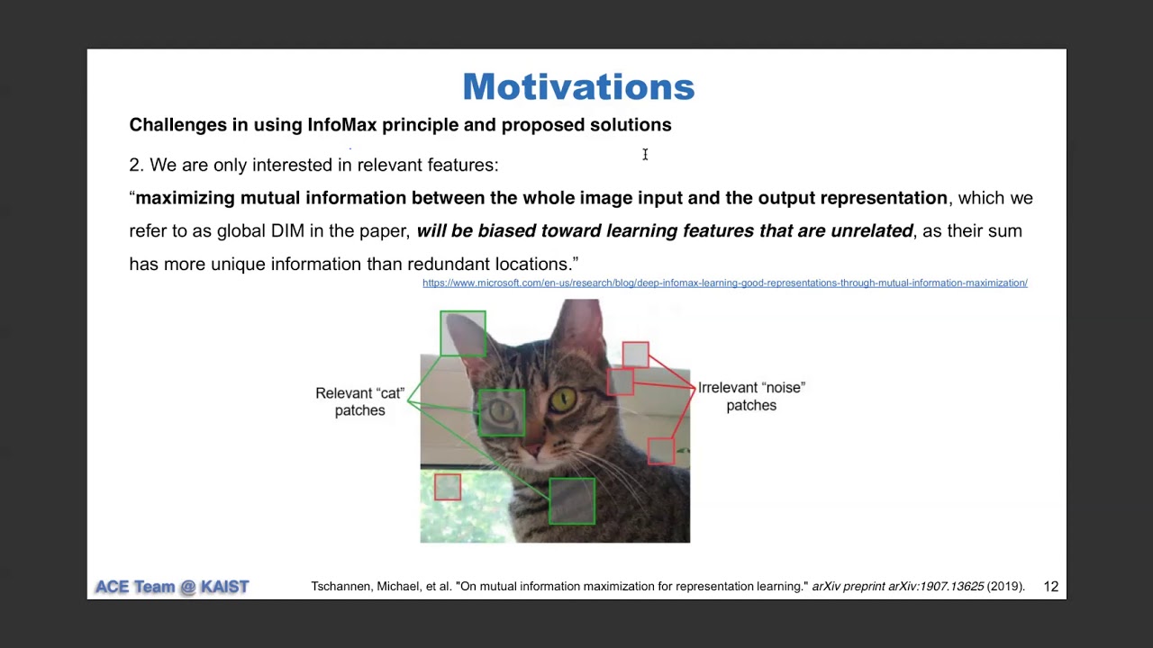 PR-204: Learning deep representations by mutual information estimation ...
