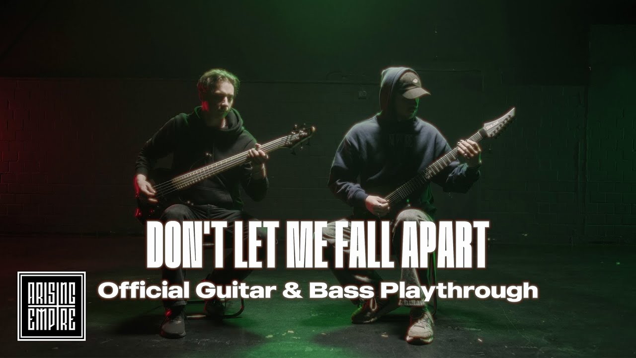 ACCVSED - Don't Let Me Fall Apart (OFFICIAL GUITAR & BASS PLAYTHROUGH)