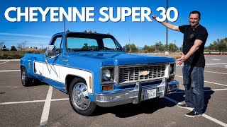 1974 Squarebody C10 Dually With All The Factory Options | Chevrolet Cheyenne Super 30